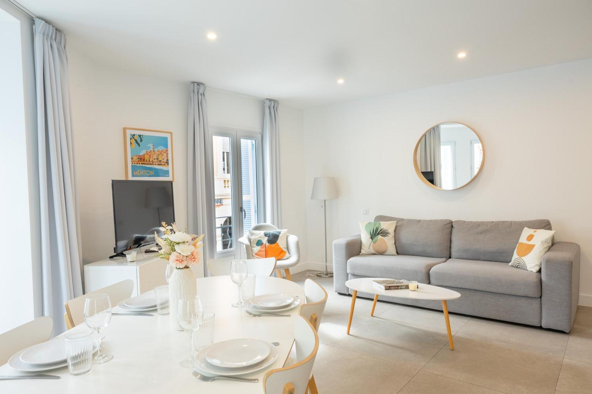 Republique Appartements Menton Buitenkant foto